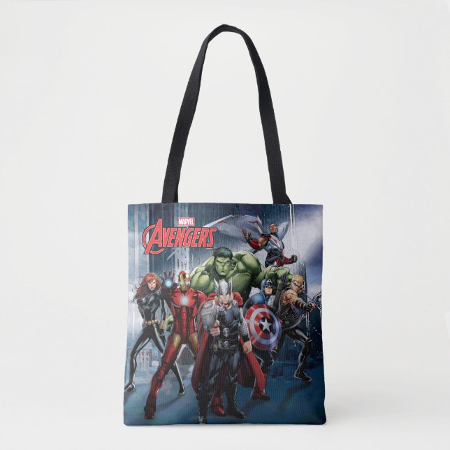 Avengers Classics | Thor Leading Avengers Tote Bag (Front)