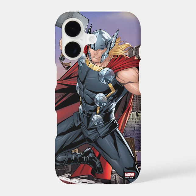 Avengers Classics | Thor Leaping With Mjolnir (Back)