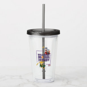 Avengers Classics Thor & Loki Halloween Candy Acrylic Tumbler