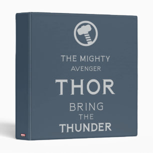 Avengers Classics   Thor Typography Binder