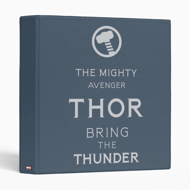 Avengers Classics | Thor Typography Binder (Front/Spine)