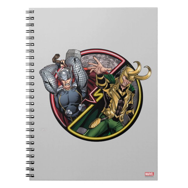 Avengers Classics | Thor Versus Loki Notebook (Front)