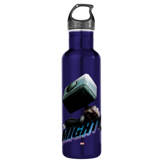 Avengers Classics Thor's Hammer Bold Graphic 710 Ml Water Bottle