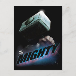 Avengers Classics   Thor's Hammer Bold Graphic Postcard