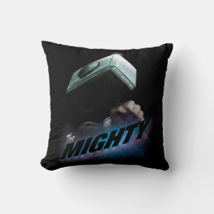 Avengers Classics Thor's Hammer Bold Graphic Throw Pillow