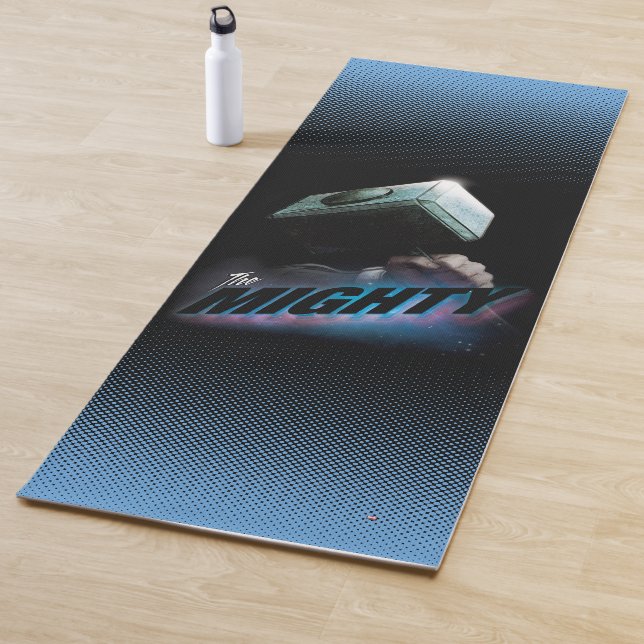 Avengers Classics | Thor's Hammer Bold Graphic Yoga Mat (In Situ)