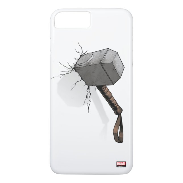 Avengers Classics | Thor's Hammer Struck Case-Mate iPhone Case (Back)