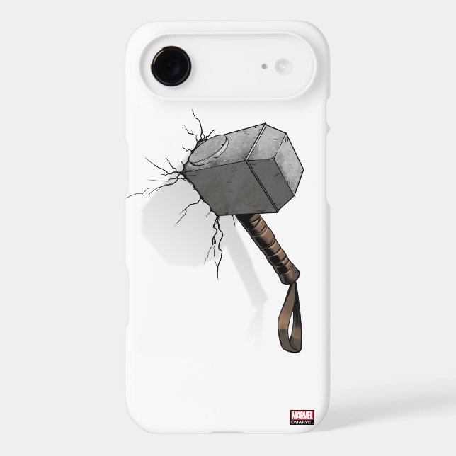 Avengers Classics | Thor's Hammer Struck Case-Mate iPhone Case (Back)