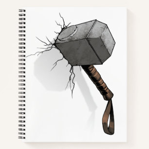 Avengers Classics Thor's Hammer Struck Notebook