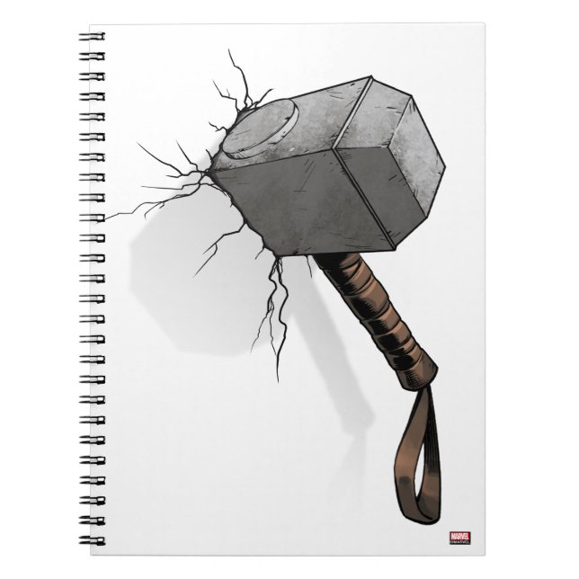 Avengers Classics | Thor's Hammer Struck Notebook (Front)