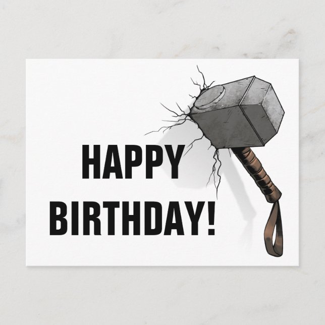 Avengers Classics | Thor's Hammer Struck Postcard (Front)