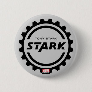 Avengers Classics Tony Stark Gear Logo 2 Inch Round Button