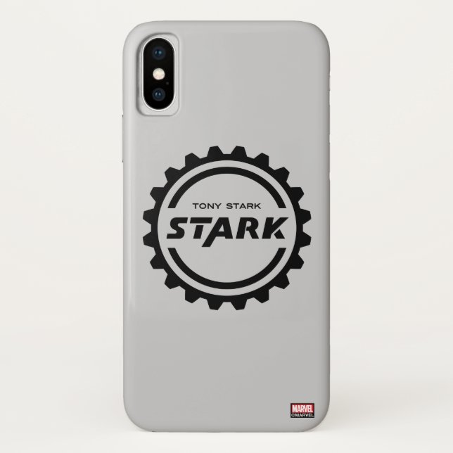 Avengers Classics | Tony Stark Gear Logo Case-Mate iPhone Case (Back)