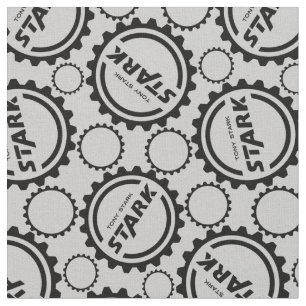 Avengers Classics Tony Stark Gear Logo Fabric