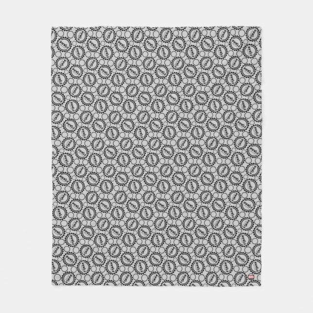 Avengers Classics | Tony Stark Gear Logo Fleece Blanket (Front)