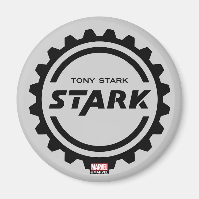Avengers Classics | Tony Stark Gear Logo Magnet (Front)