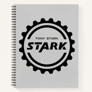 Avengers Classics   Tony Stark Gear Logo Notebook