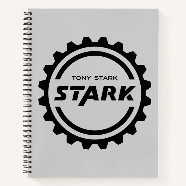 Avengers Classics | Tony Stark Gear Logo Notebook (Front)