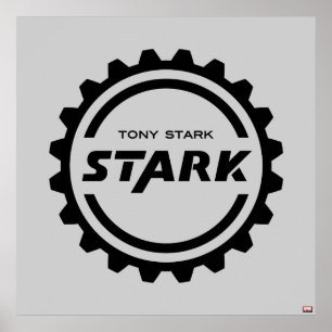 Avengers Classics   Tony Stark Gear Logo Poster