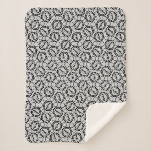 Avengers Classics   Tony Stark Gear Logo Sherpa Blanket
