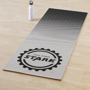 Avengers Classics   Tony Stark Gear Logo Yoga Mat