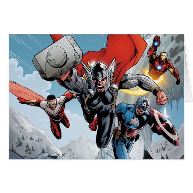 Avengers Classics | Traversing Through Snowy Mount (Front Horizontal)