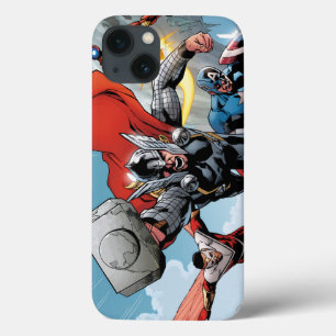 Avengers Classics Traversing Through Snowy Mount iPhone 13 Case
