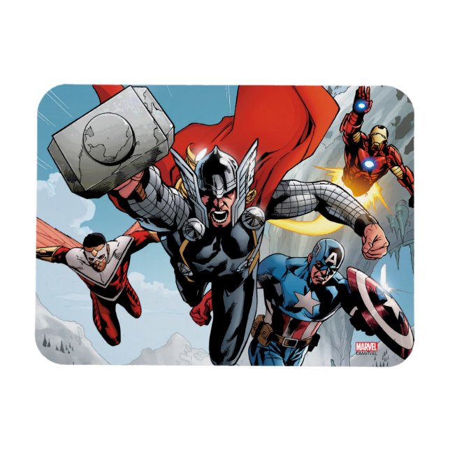 Avengers Classics | Traversing Through Snowy Mount Magnet (Horizontal)