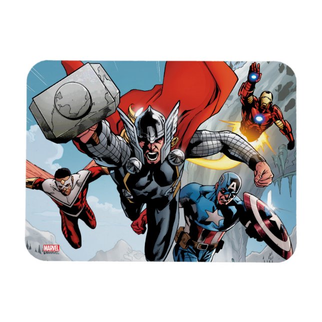 Avengers Classics | Traversing Through Snowy Mount Magnet (Horizontal)