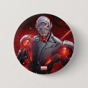 Avengers Classics Ultron Destruction Mode 2 Inch Round Button