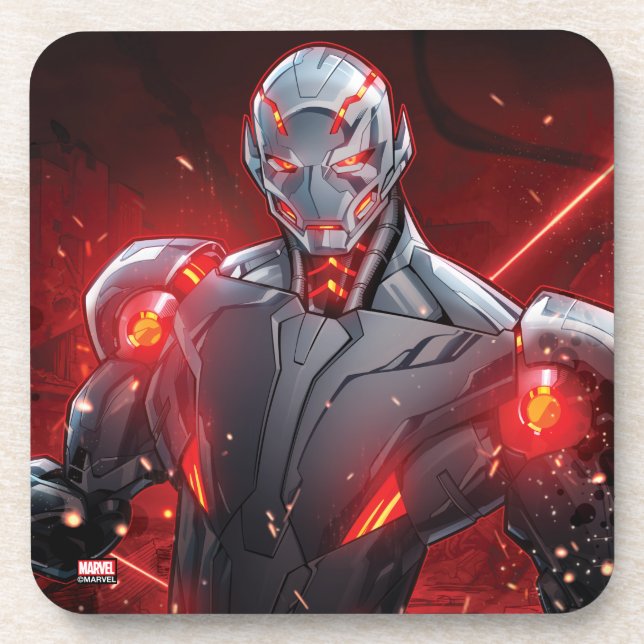Avengers Classics | Ultron Destruction Mode Coaster (Front)