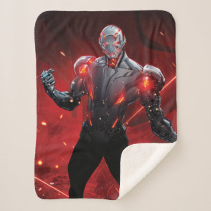 Avengers Classics Ultron Destruction Mode Sherpa Blanket