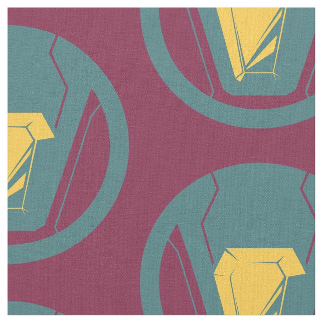 Avengers Classics | Vision Icon Fabric (Close Up)