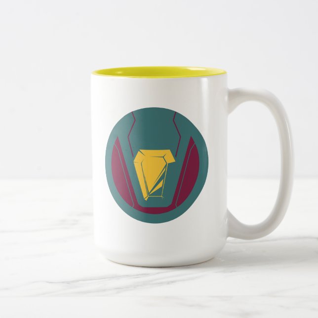 Avengers Classics | Vision Icon Two-Tone Coffee Mug (Right)