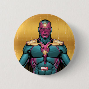 Avengers Classics Vision Levitating 2 Inch Round Button