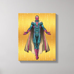 Avengers Classics   Vision Levitating Canvas Print