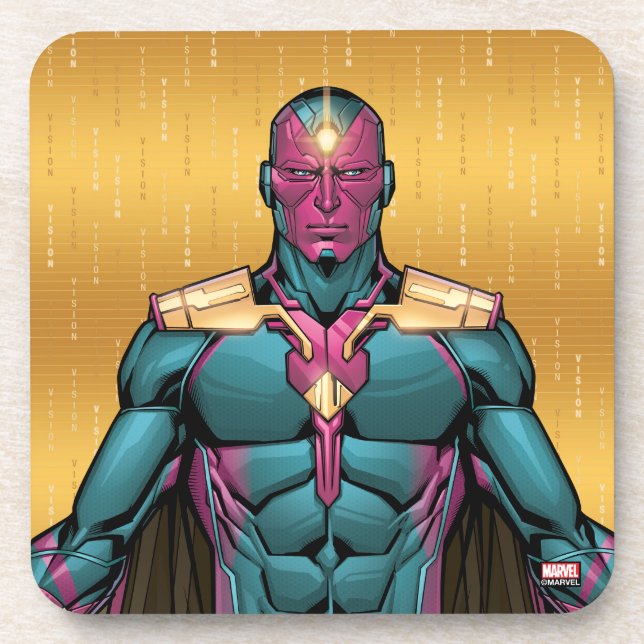 Avengers Classics | Vision Levitating Coaster (Front)