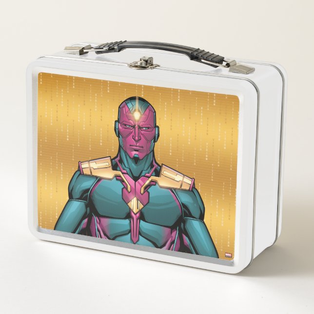 Avengers Classics | Vision Levitating Metal Lunch Box (Front)