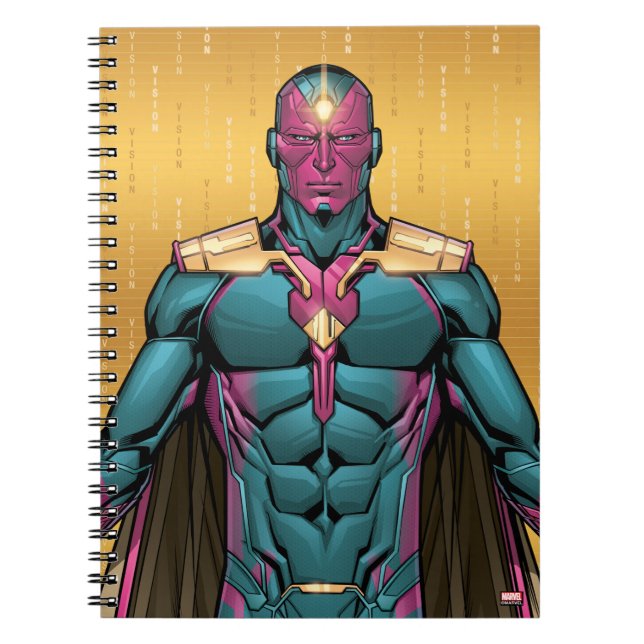 Avengers Classics | Vision Levitating Notebook (Front)