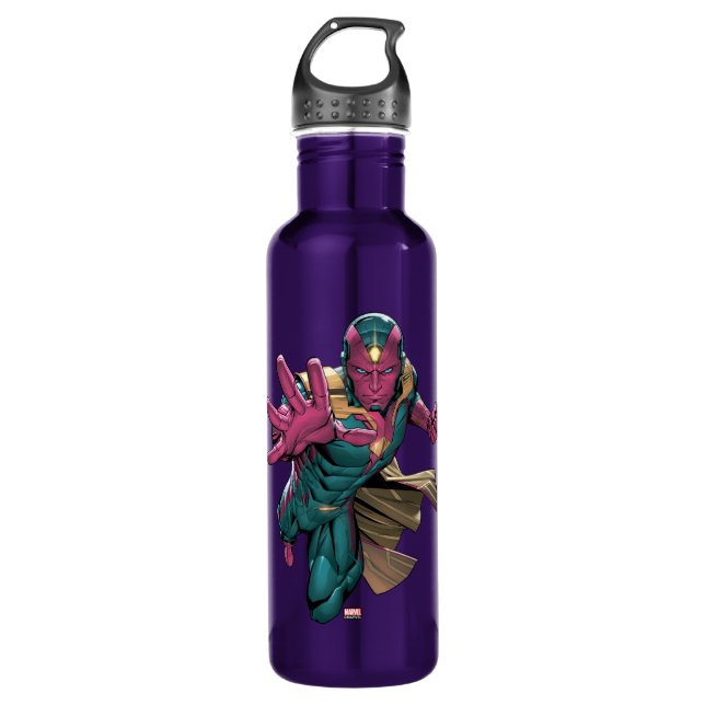 Avengers Classics | Vision Reaching Out 710 Ml Water Bottle (Front)