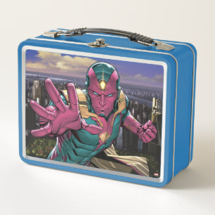 Avengers Classics   Vision Reaching Out Metal Lunch Box