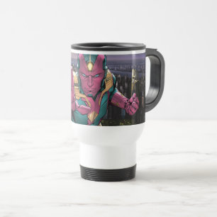 Avengers Classics Vision Reaching Out Travel Mug