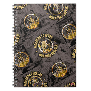 Avengers Classics   Wakanda Forever Comic Pattern Notebook