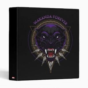 Avengers Classics   Wakanda Forever Panther Emblem Binder