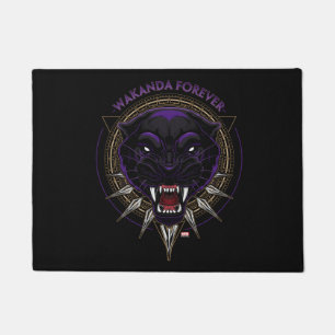 Avengers Classics Wakanda Forever Panther Emblem Doormat