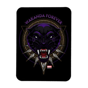 Avengers Classics   Wakanda Forever Panther Emblem Magnet