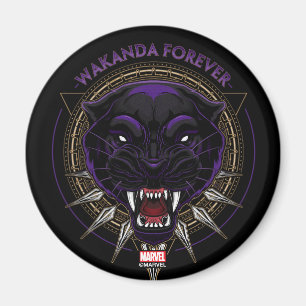 Avengers Classics   Wakanda Forever Panther Emblem Magnet