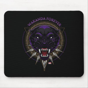 Avengers Classics   Wakanda Forever Panther Emblem Mouse Pad