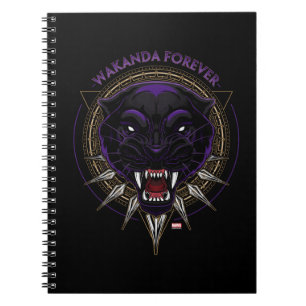 Avengers Classics   Wakanda Forever Panther Emblem Notebook