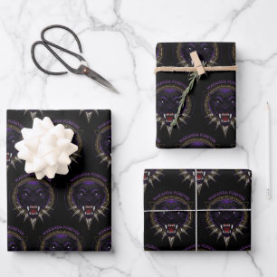 Avengers Classics   Wakanda Forever Panther Emblem Wrapping Paper Sheet